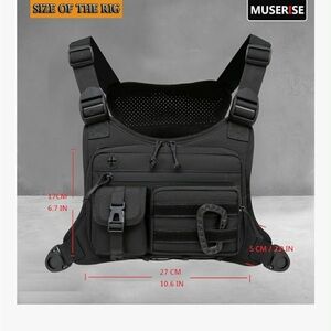Tactical Chest Rig Vest for Men and Women great for outdoor activities